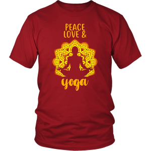 Peace, Love & Yoga Shirt