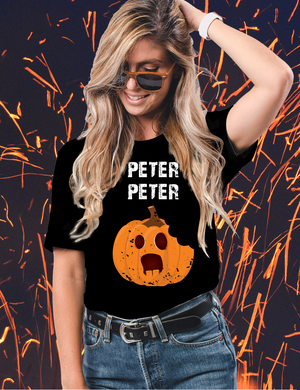 Peter Peter Pumpkin - Halloween Tee | Printed Front and Back