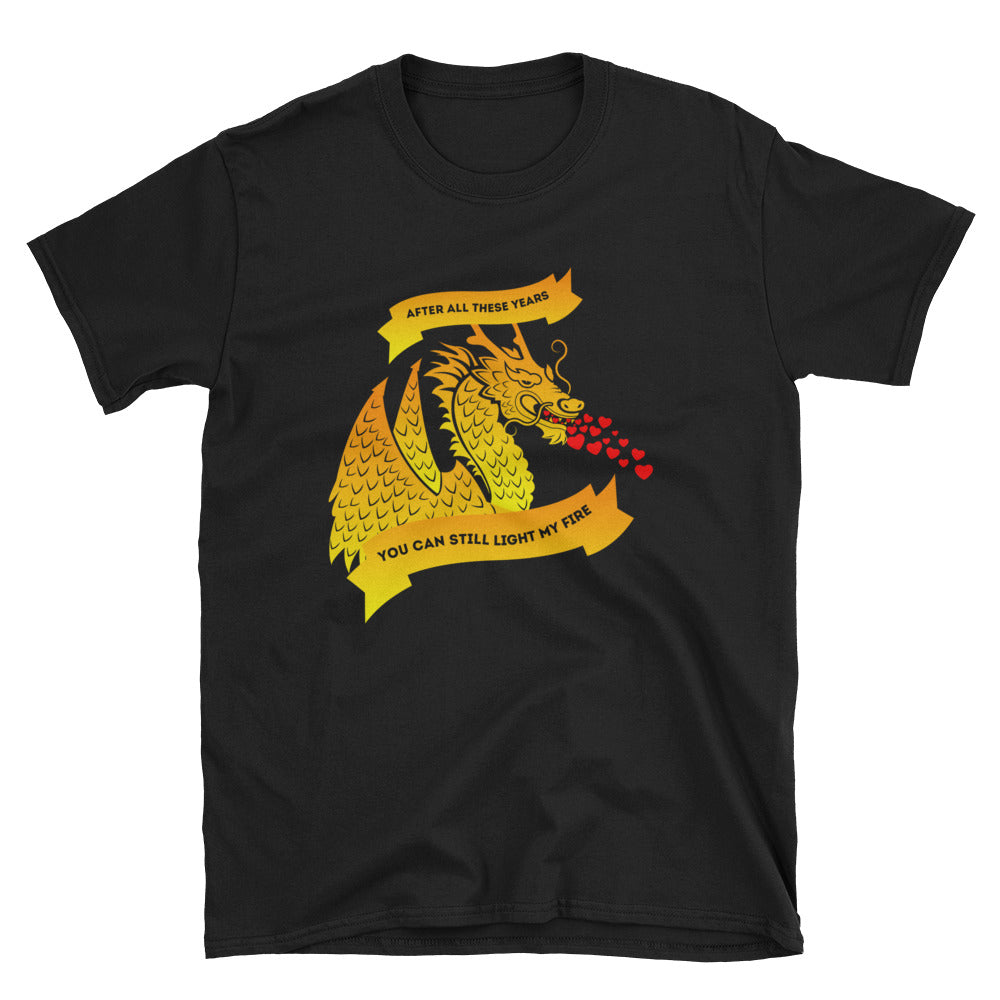 Dragon Light My Fire Short-Sleeve Unisex T-Shirt