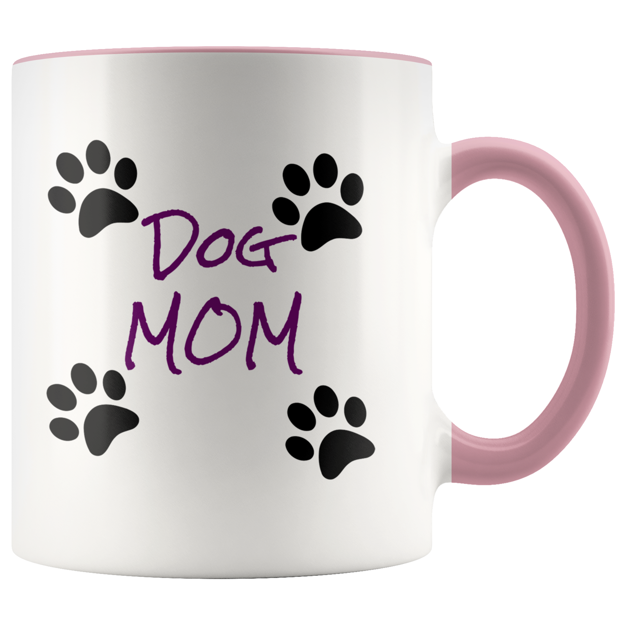 Dog Mom 11oz Ceramic Mug - Dishwasher and Microwave Safe